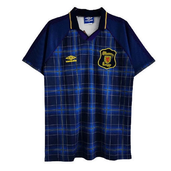 Tailandia Camiseta Escocia Primera equipo Retro 1994 1996 Azul